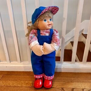 vintage 1986 Playskool Kid Sister doll